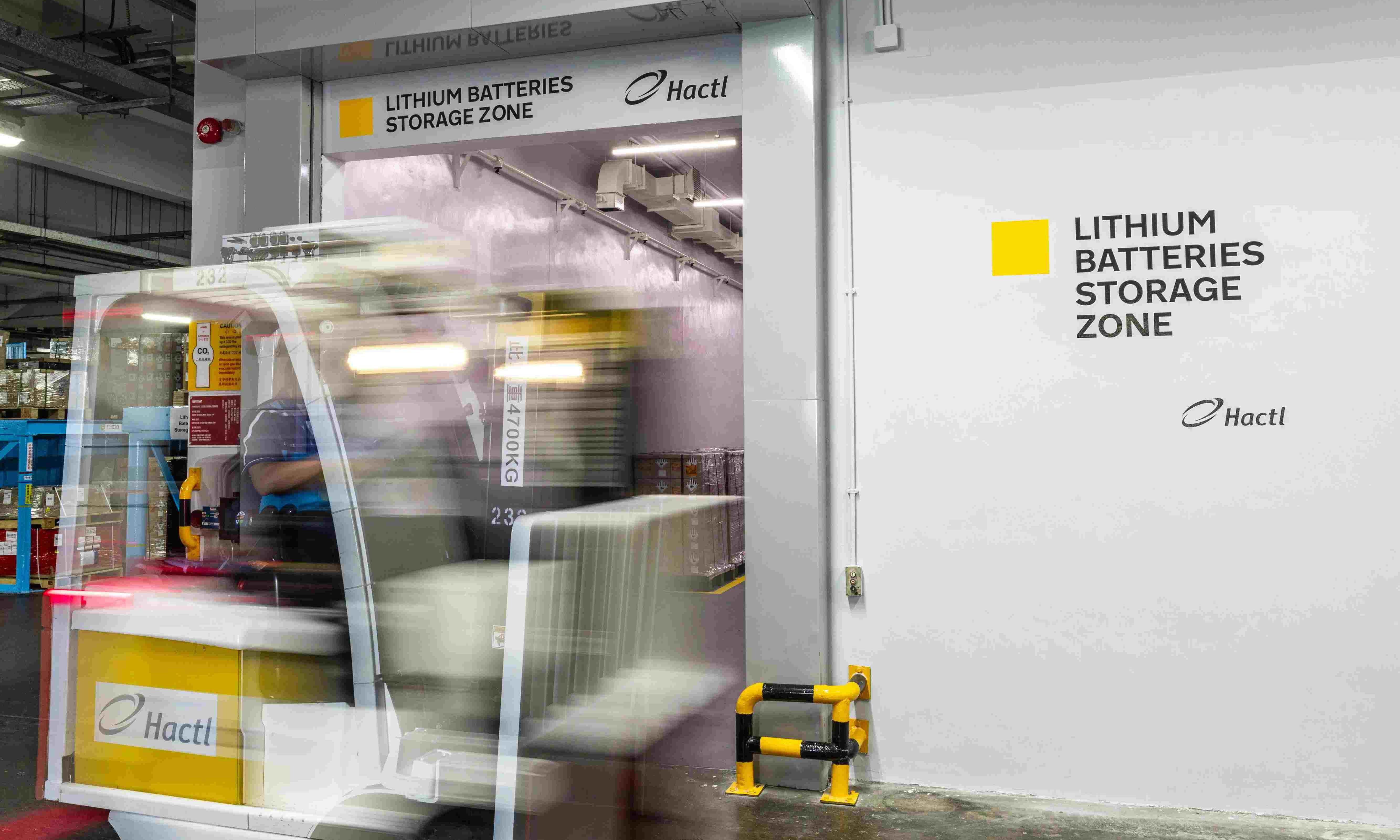 Hactl launches lithium batteries storage zone