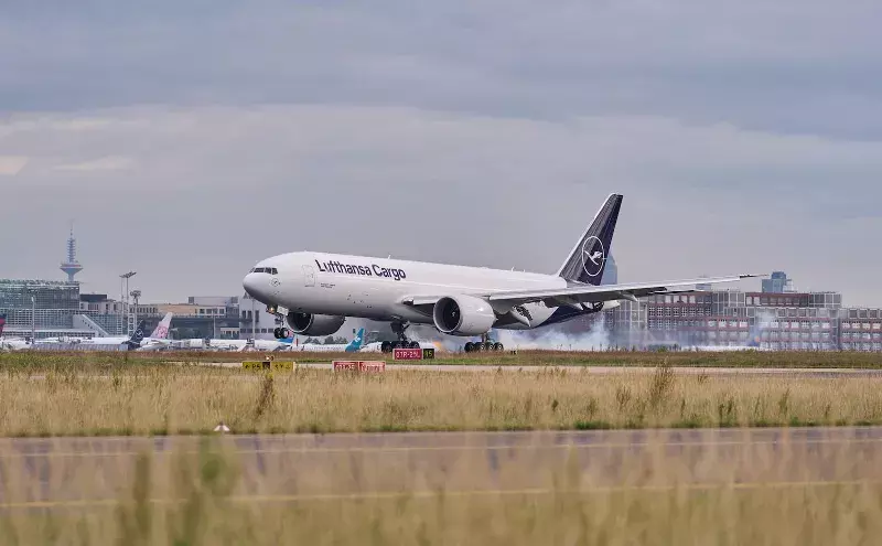 Lufthansa Cargo welcomes new freighter aircraft in Frankfurt Lufthansa Cargo welcomes new freighter aircraft in Frankfurt