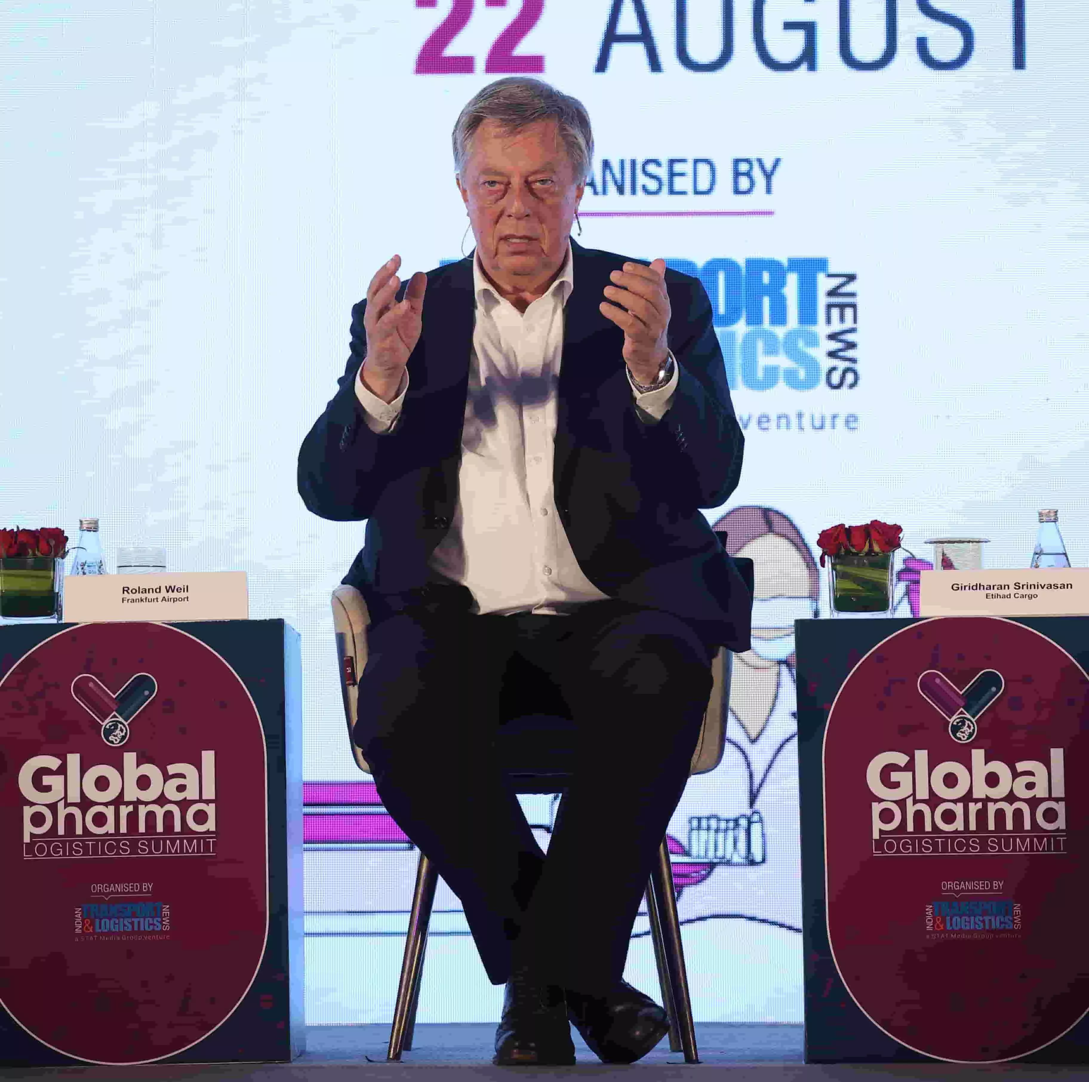 We should ensure that there are no gaps in the pharmaceutical supply chain, Roland Weil, Vice President of Sales - Cargo at Frankfurt Airport. We should ensure that there are no gaps in the pharmaceutical supply chain, Roland Weil, Vice President of Sales - Cargo at Frankfurt Airport.