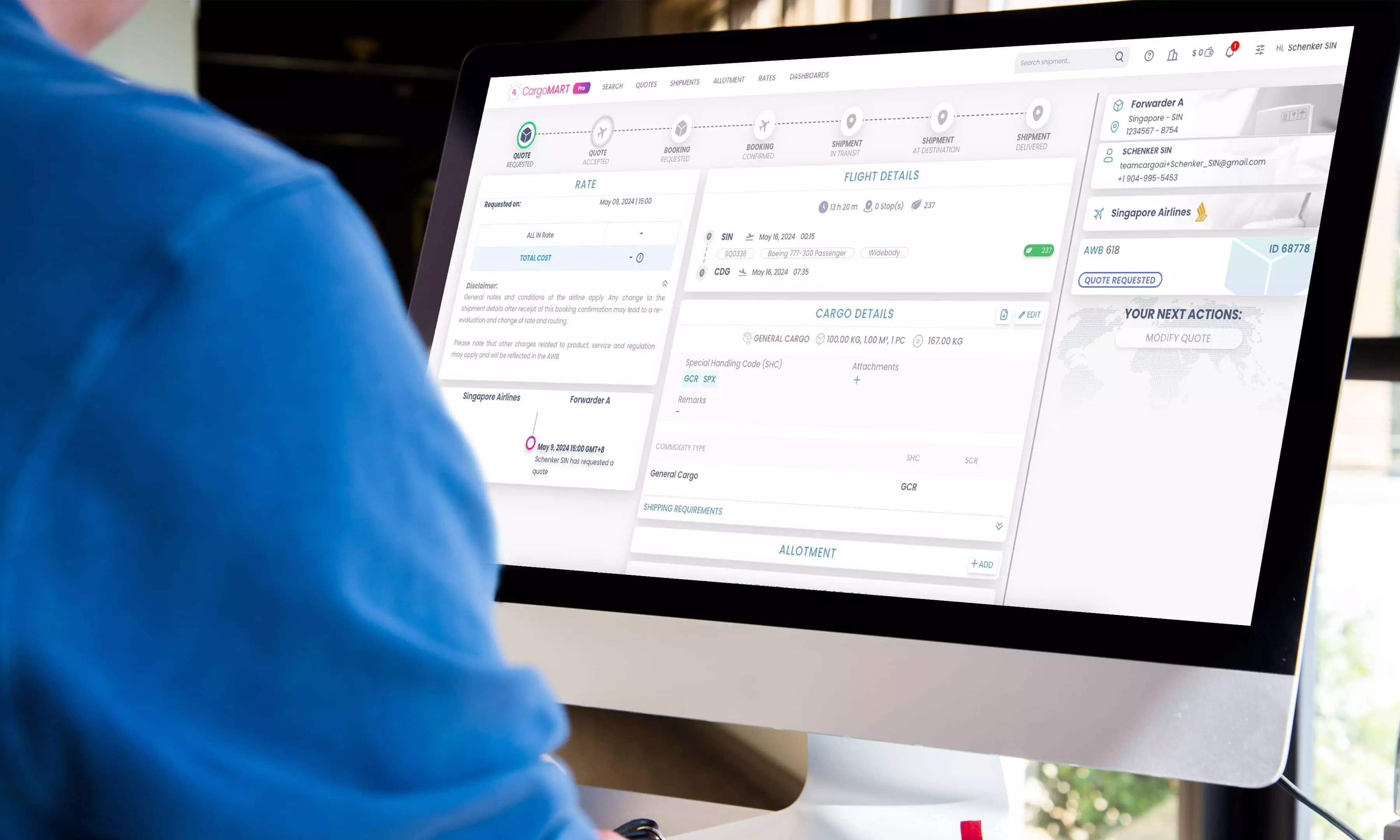 Singapore Airlines, CargoAi team up for air freight booking solution Singapore Airlines, CargoAi team up for air freight booking solution