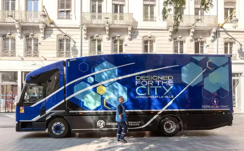 Geodis, Renault to test Oxygen urban electric truck Geodis, Renault to test Oxygen urban electric truck