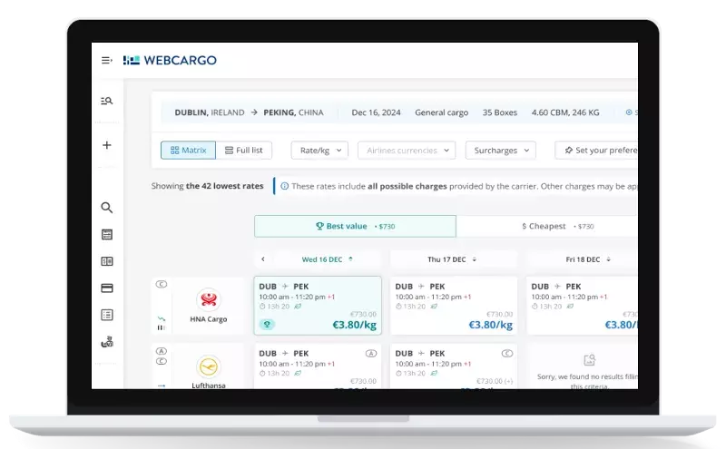 Freightos expands digital air cargo offering with HNA Cargo Freightos expands digital air cargo offering with HNA Cargo