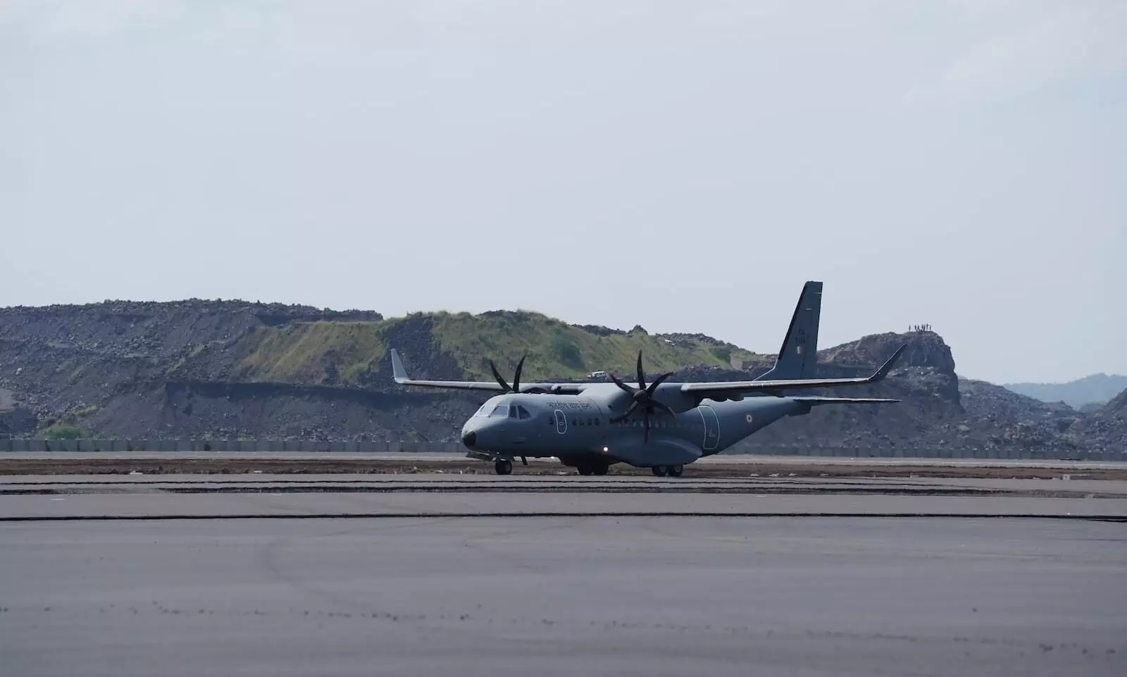 Navi Mumbai International Airport welcomes first aircraft Navi Mumbai International Airport welcomes first aircraft