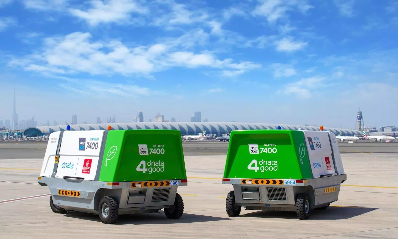 dnata adds 14 electric ground power units to Dubai fleet dnata adds 14 electric ground power units to Dubai fleet