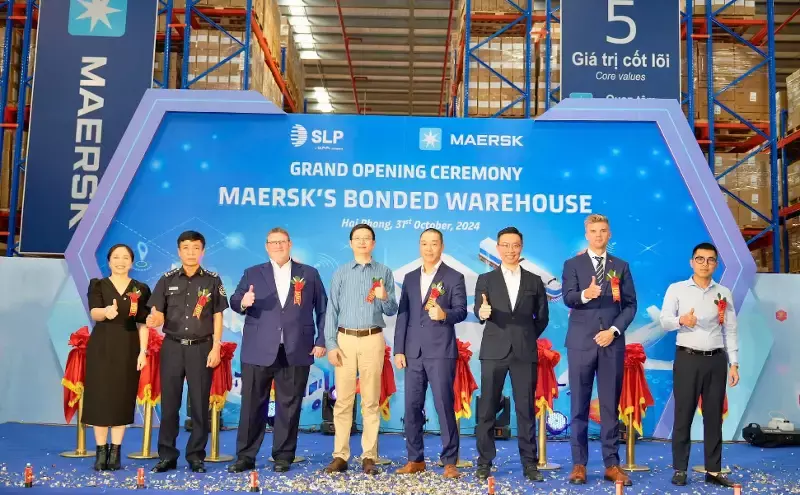 Maersk opens first bonded warehouse in Vietnam Maersk opens first bonded warehouse in Vietnam