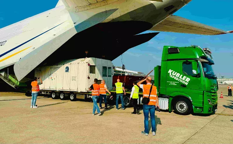 Antonov Airlines transports ESAs ‘Hera’ spacecraft to the US Antonov Airlines transports ESAs ‘Hera’ spacecraft to the US
