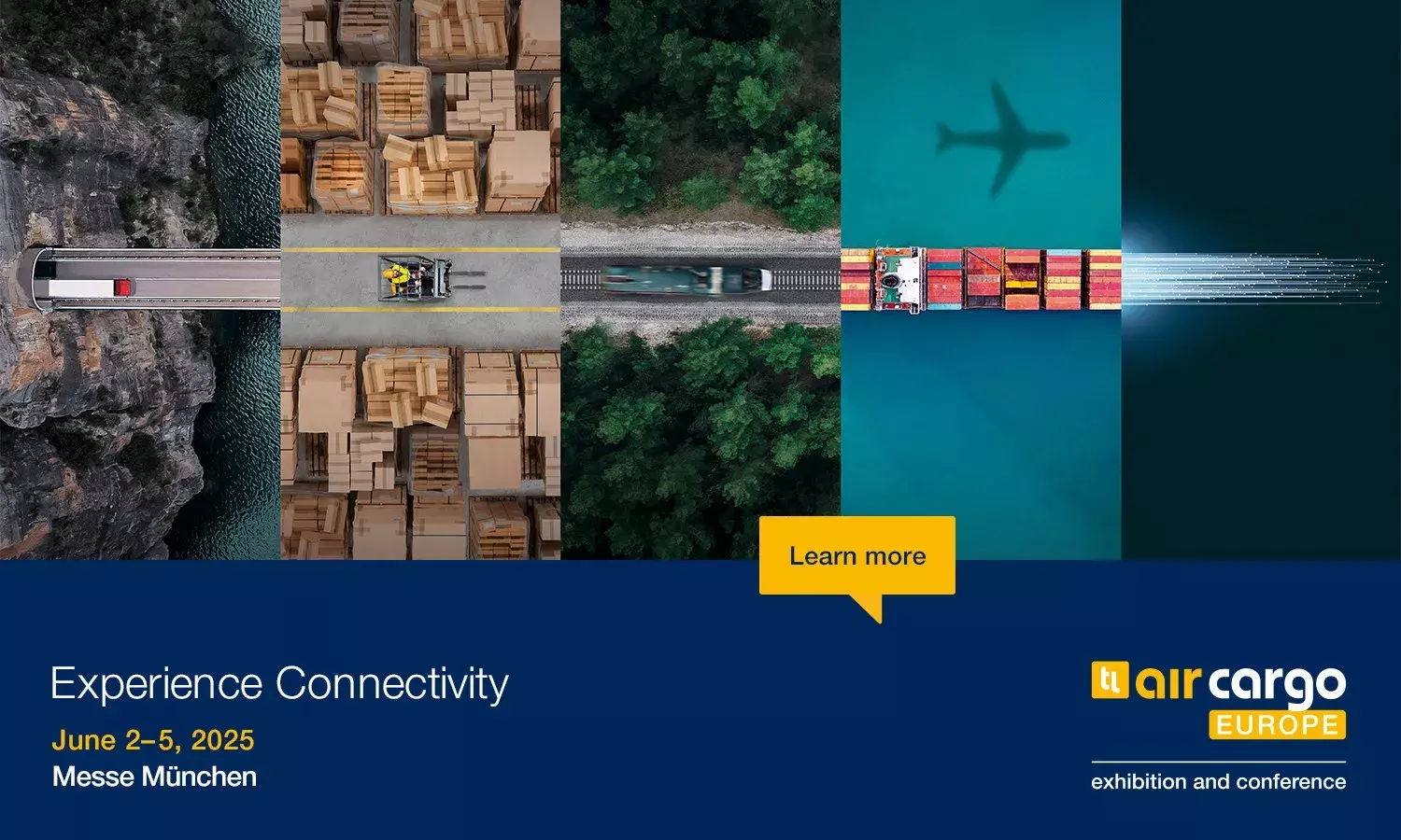 transport logistic | air cargo Europe 2025 | 2-5 June | Munich, Germany transport logistic | air cargo Europe 2025 | 2-5 June | Munich, Germany