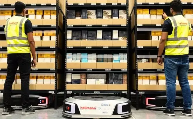 Hellmann advances innovation with AI-Robotx and Geekplus in Dubai Hellmann advances innovation with AI-Robotx and Geekplus in Dubai