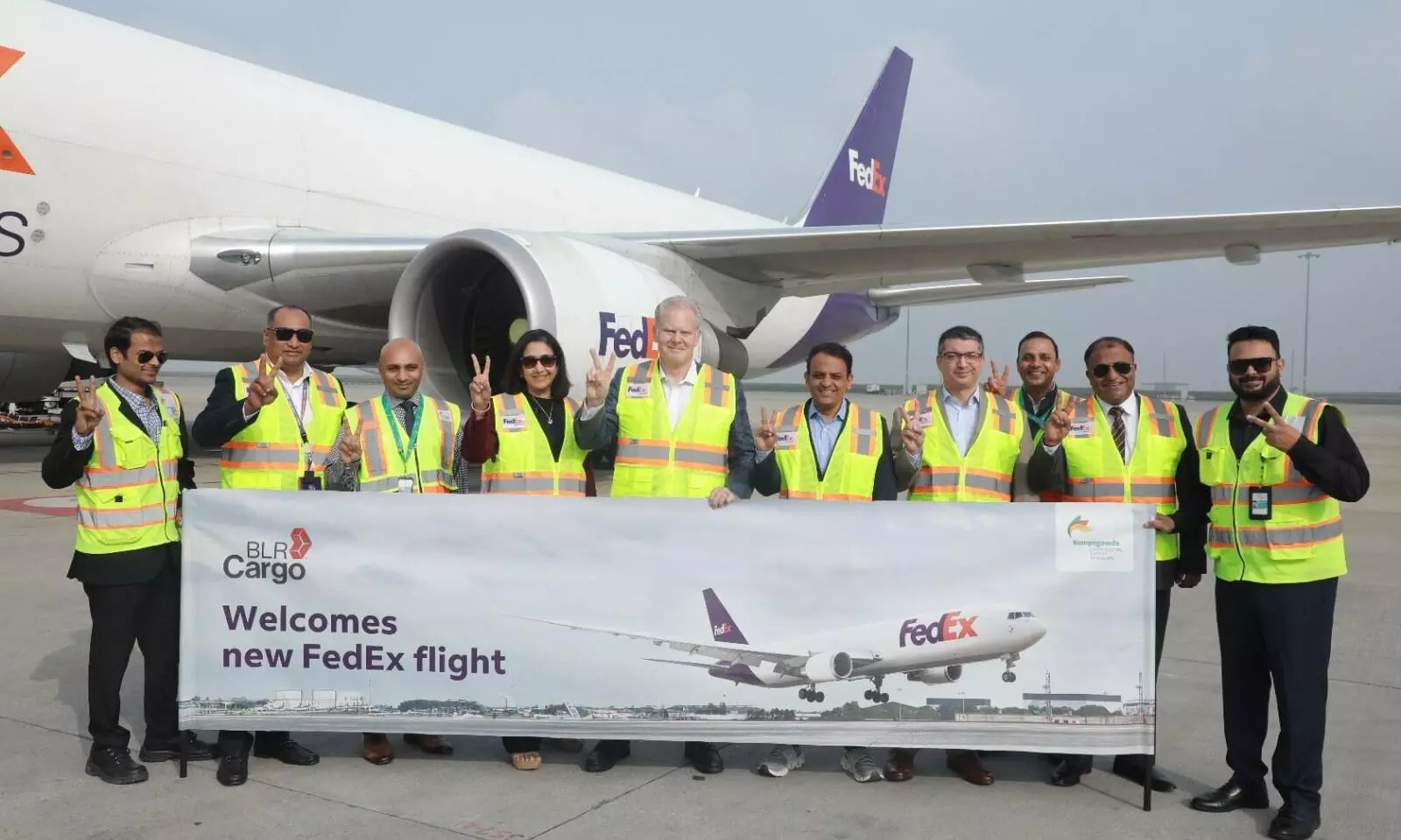 FedEx launches direct flight service between Guangzhou and Bengaluru FedEx launches direct flight service between Guangzhou and Bengaluru