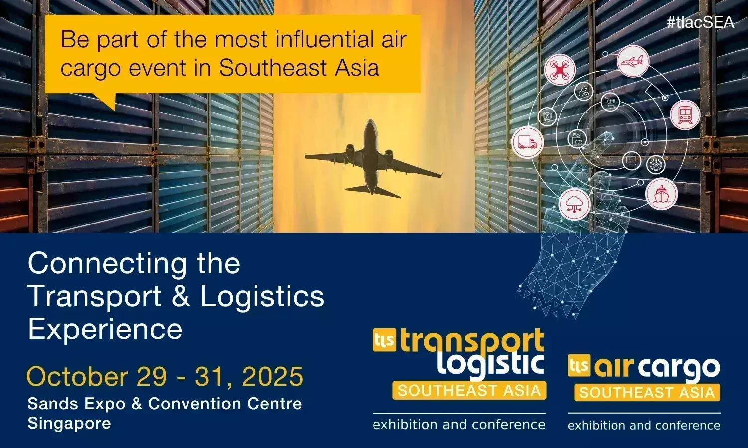 transport logistic Southeast Asia 2025 | air cargo Southeast Asia 2025 | 29-31 October | Singapore