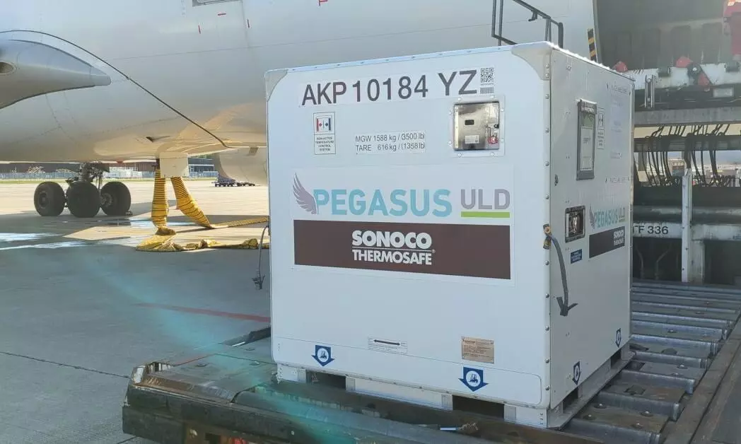 Pegasus ULD first passive TCC offered by American Airlines Cargo