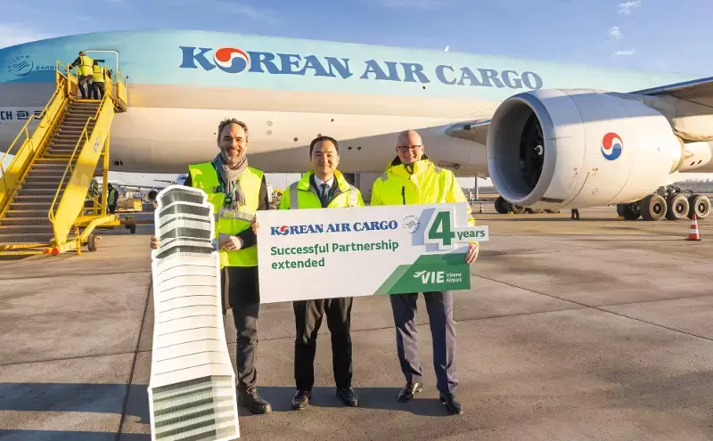 Korean Air Cargo, Vienna Airport extend cooperation till 2028 Korean Air Cargo, Vienna Airport extend cooperation till 2028