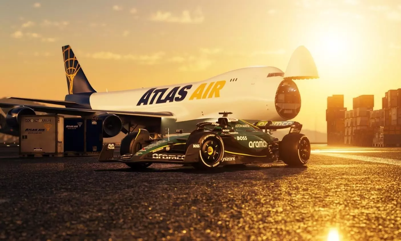 Atlas Air to serve as Aston Martin Aramcos official logistics partner