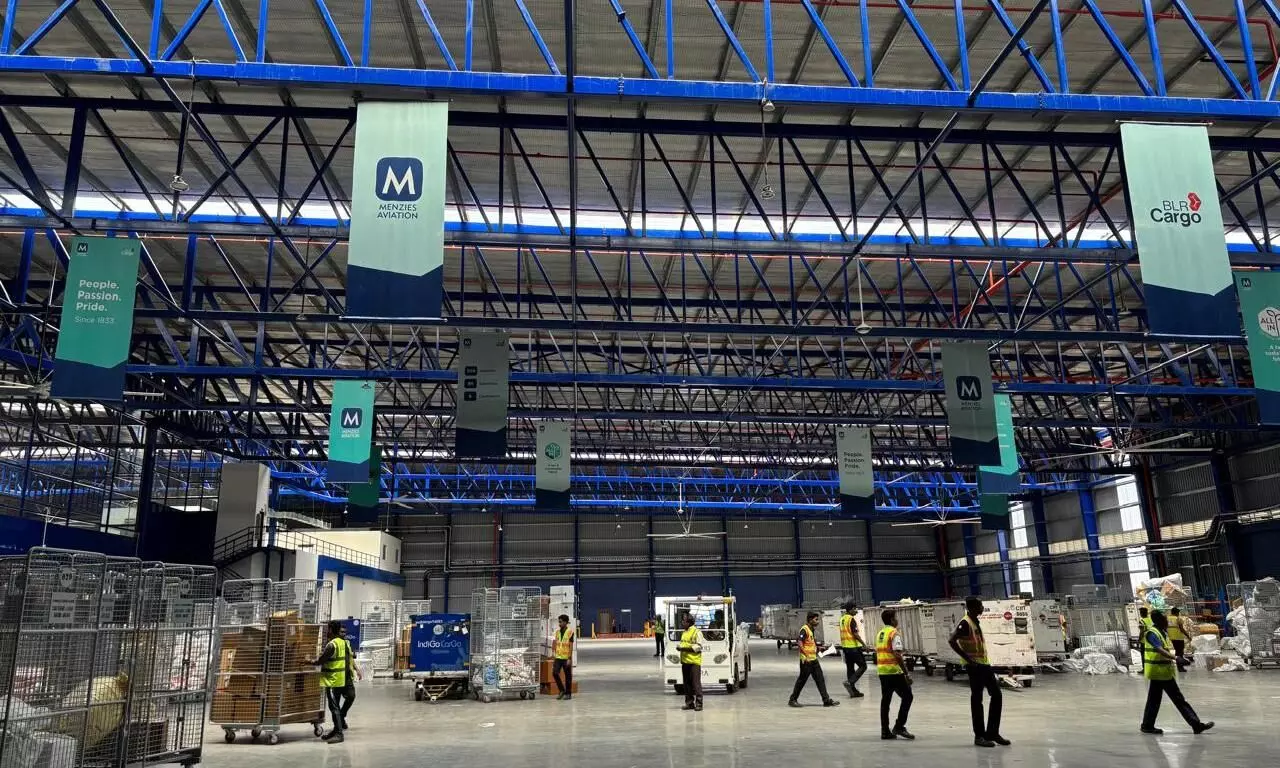 BLR Airport, Menzies open mega domestic cargo terminal