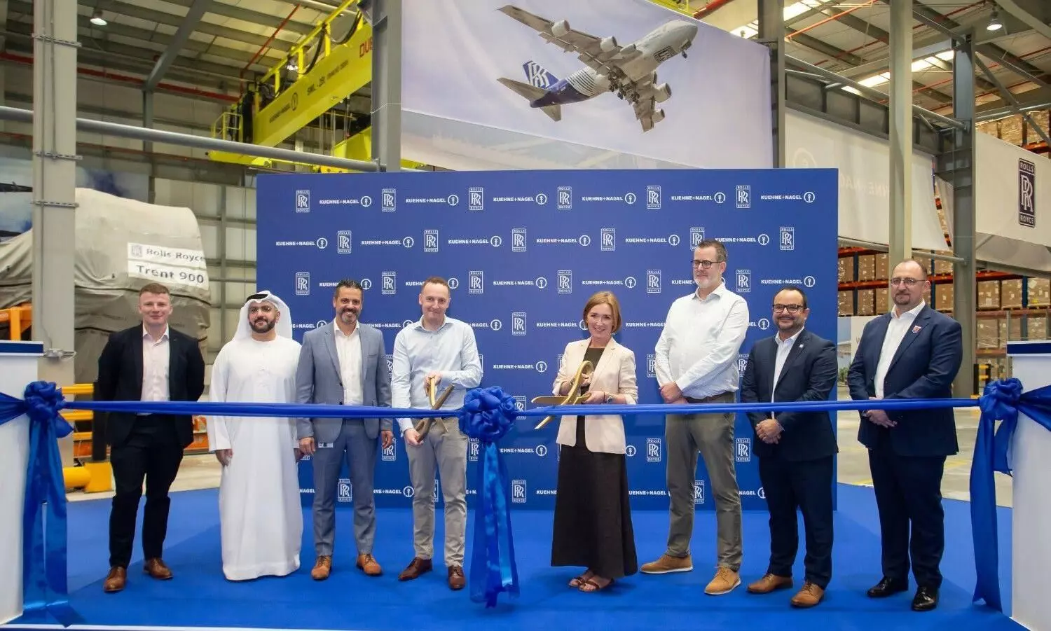 Kuehne+Nagel inaugurates Rolls-Royce engine fulfilment centre in Dubai Kuehne+Nagel inaugurates Rolls-Royce engine fulfilment centre in Dubai