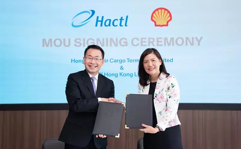 Hactl partners with Shell to drive sustainability in aviation logistics Hactl partners with Shell to drive sustainability in aviation logistics