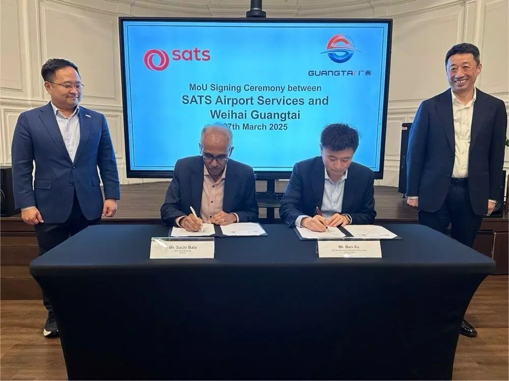 SATS partners with Guangtai to advance airport ground support tech SATS partners with Guangtai to advance airport ground support tech