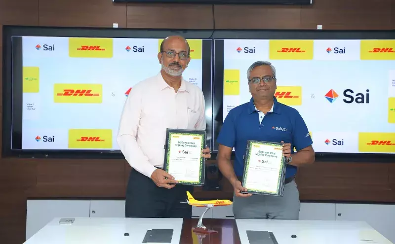 DHL Express, Sai Life Sciences sign GoGreen Plus partnership DHL Express, Sai Life Sciences sign GoGreen Plus partnership