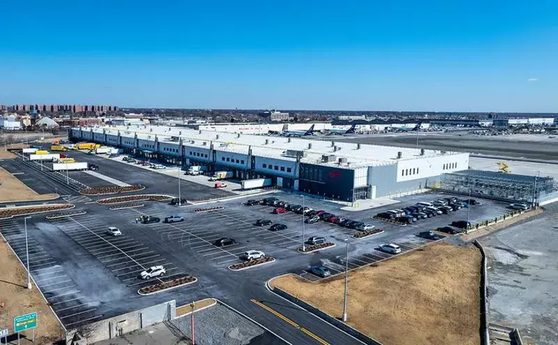 $270 million consolidated cargo handling center opened at JFK Airport $270 million consolidated cargo handling center opened at JFK Airport