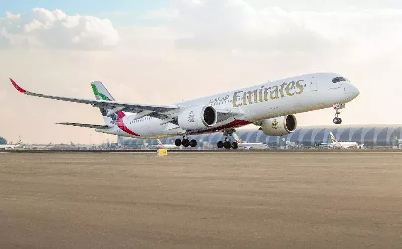 Emirates SkyCargo FY2025 revenue at $4.4bn; 11% of group total revenue Emirates SkyCargo FY2025 revenue at $4.4bn; 11% of group total revenue