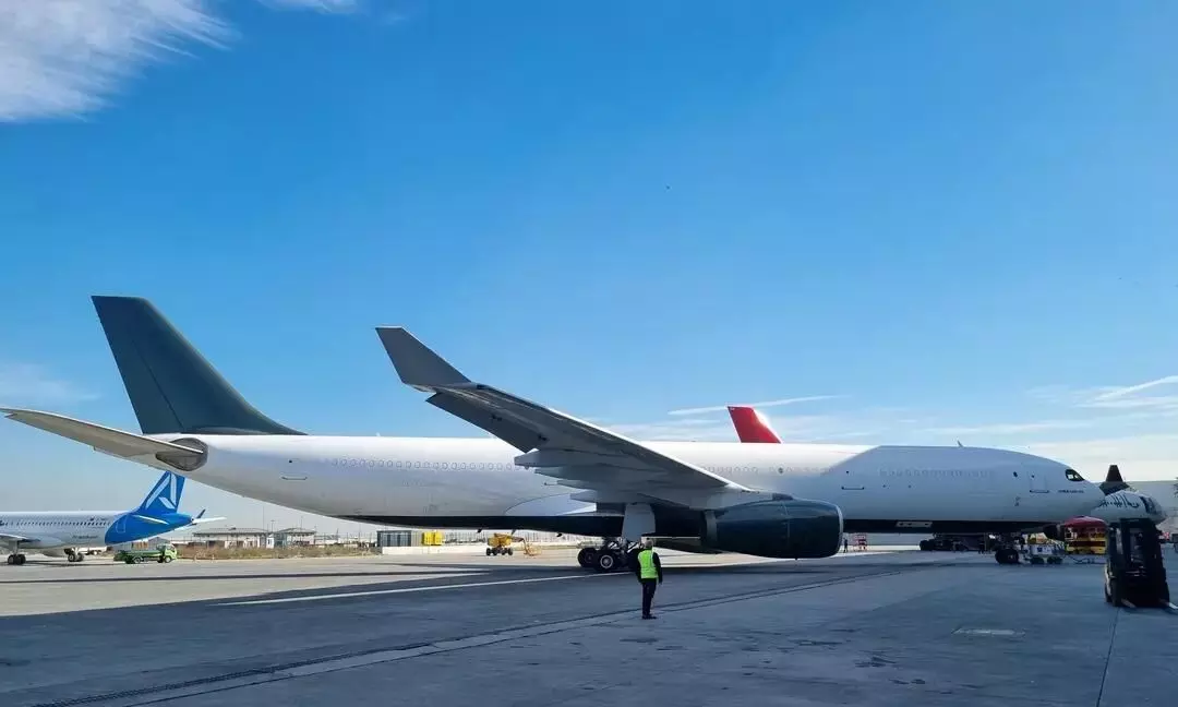 EFW rolls out first A330P2F for ATSG, to redeliver 30 aircraft EFW rolls out first A330P2F for ATSG, to redeliver 30 aircraft