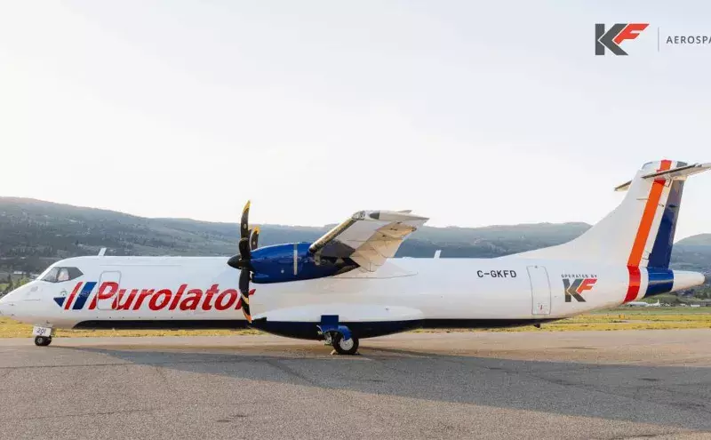 KF Aerospace completes first ATR 72-500F for Purolator BC network KF Aerospace completes first ATR 72-500F for Purolator BC network