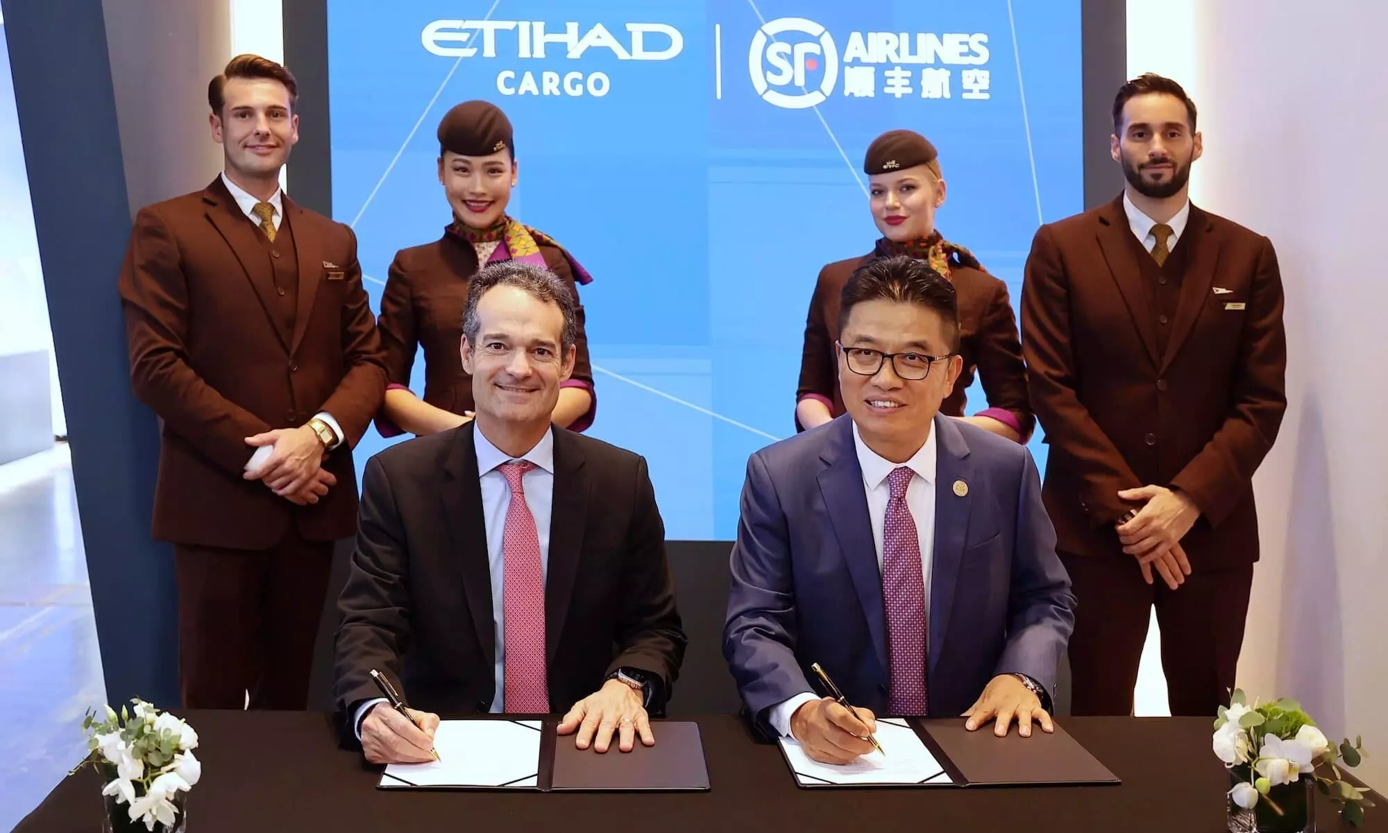 Etihad Airways, SF Airlines sign cargo joint business agreement