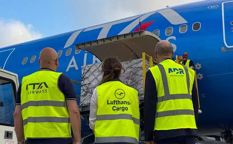 Lufthansa Cargo opens Rome hub with first ITA Airways shipments Lufthansa Cargo opens Rome hub with first ITA Airways shipments