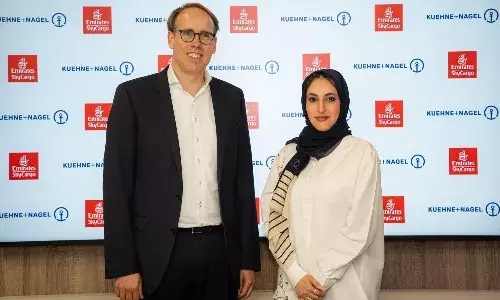 Emirates SkyCargo signs service quality agreement with Kuehne+Nagel Emirates SkyCargo signs service quality agreement with Kuehne+Nagel