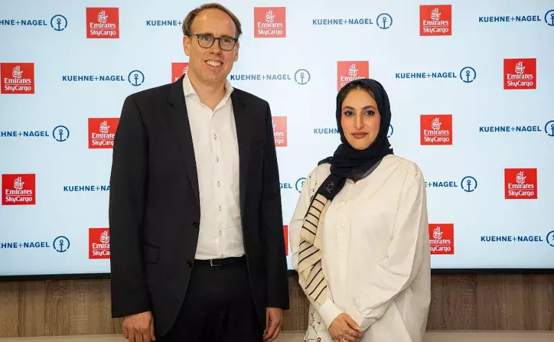 Emirates SkyCargo signs service quality agreement with Kuehne+Nagel Emirates SkyCargo signs service quality agreement with Kuehne+Nagel