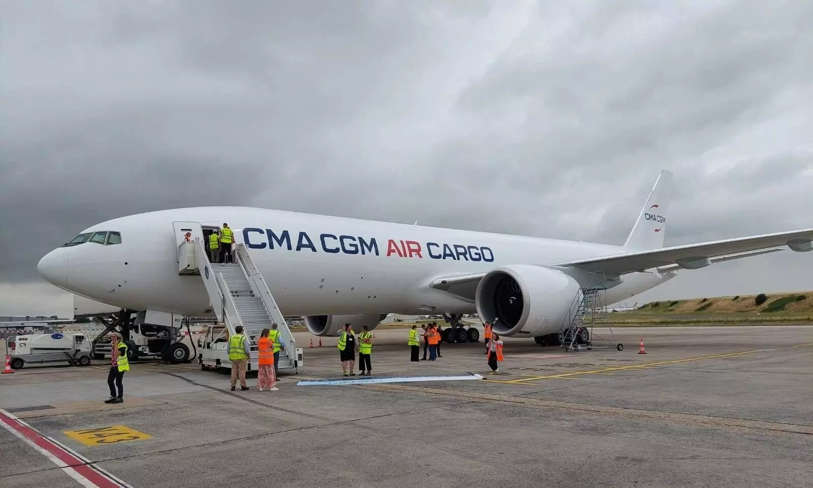 CMA CGM Air Cargo takes delivery of a brand-new Boeing 777F