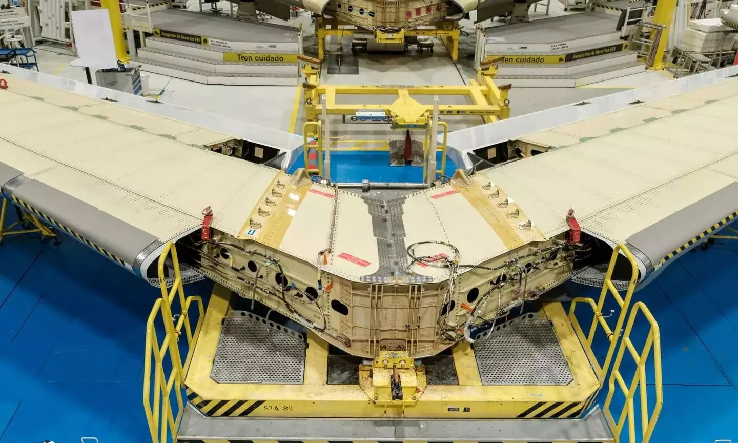 Airbus completes first A350F horizontal stabiliser in Spain Airbus completes first A350F horizontal stabiliser in Spain