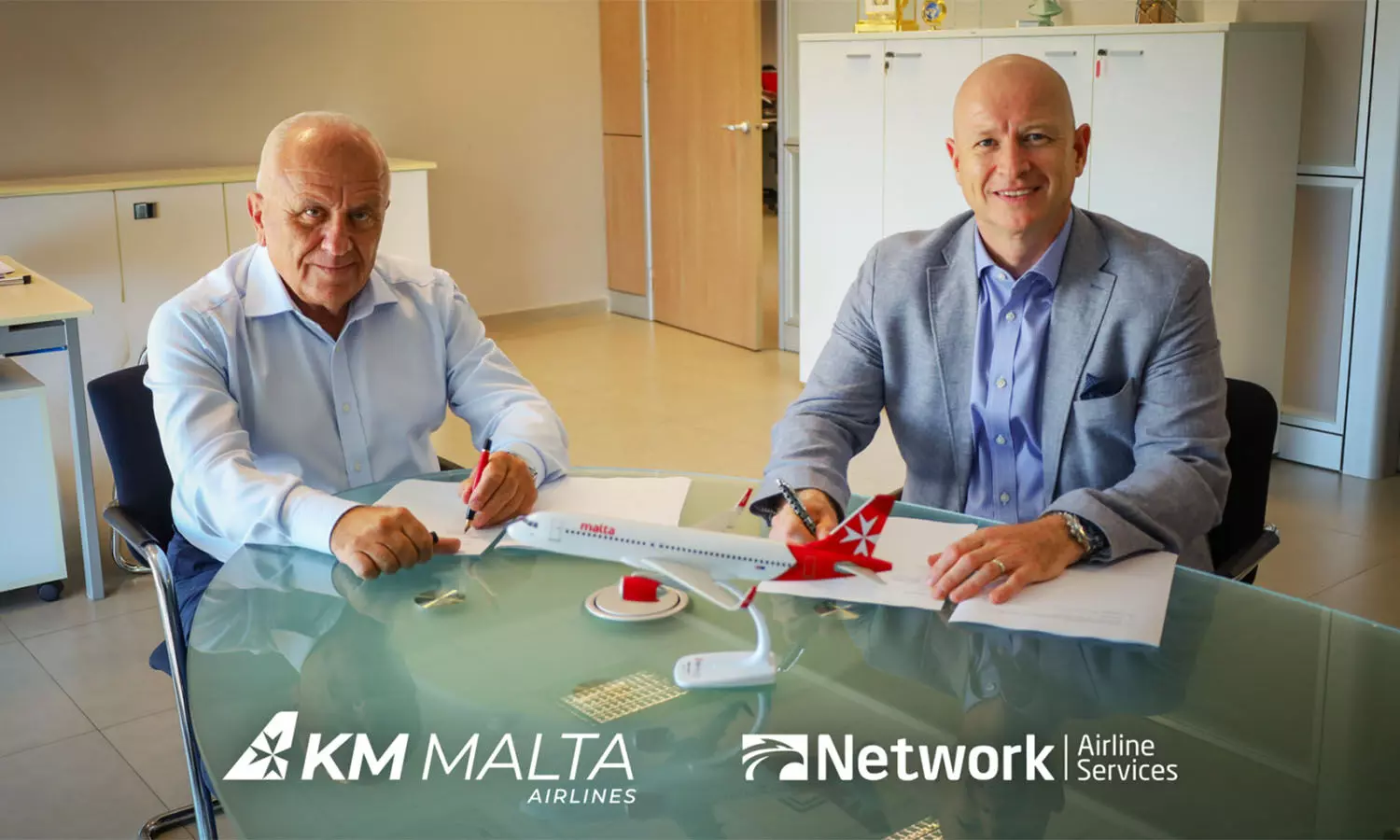 KM Malta Airlines renews cargo management contract with NAS