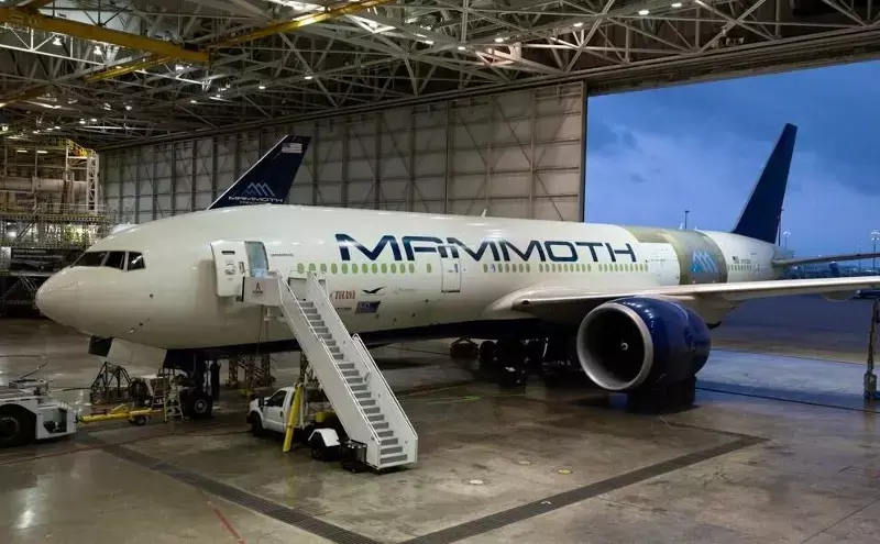 Mammoth begins 777-200LRMF test flights, STC eyed by early 2026 Mammoth begins 777-200LRMF test flights, STC eyed by early 2026