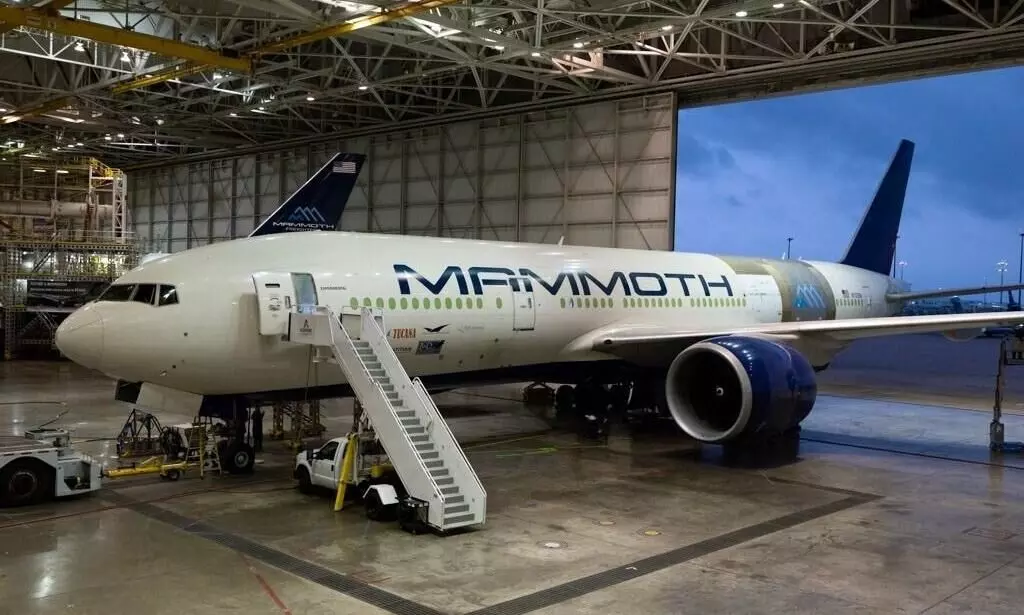 Mammoth begins 777-200LRMF test flights, STC eyed by early 2026