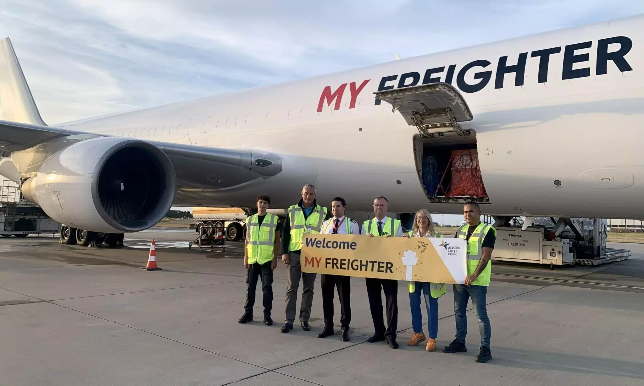My Freighter begins twice-weekly cargo flights to Maastricht