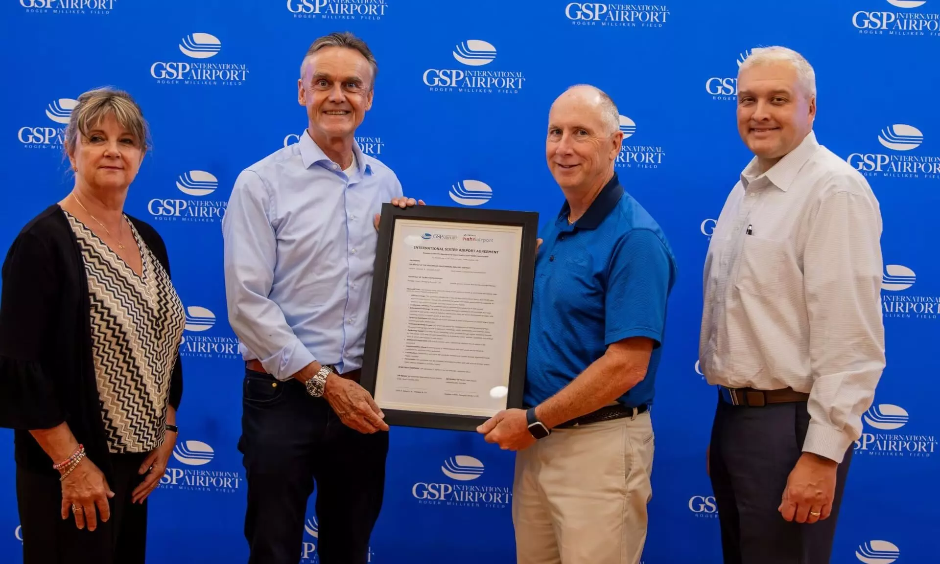 GSP and Frankfurt-Hahn partner to expand cargo and passenger links GSP and Frankfurt-Hahn partner to expand cargo and passenger links