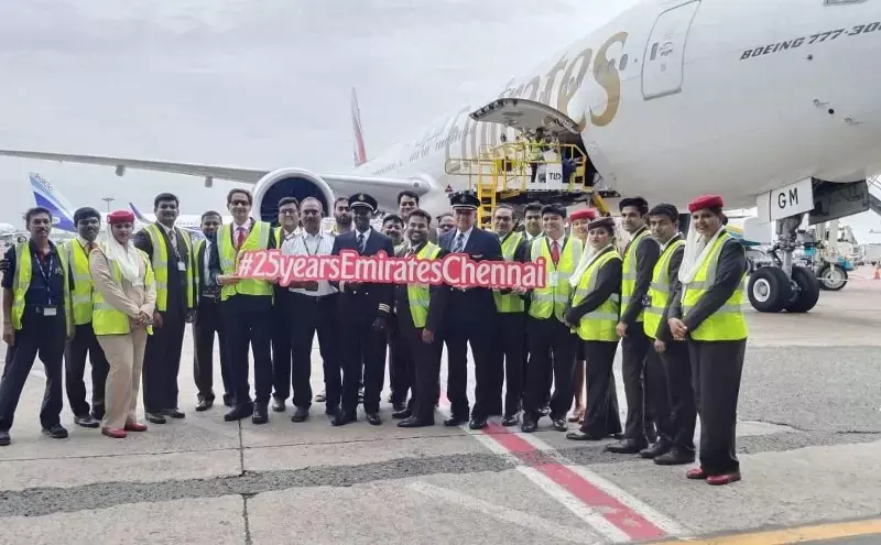 Emirates marks 25 years of cargo and passenger services in Chennai Emirates marks 25 years of cargo and passenger services in Chennai