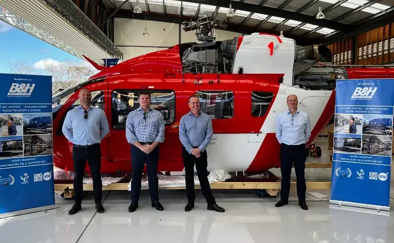 B&H Worldwide delivers Airbus H145 helicopter to GCH Aviation B&H Worldwide delivers Airbus H145 helicopter to GCH Aviation