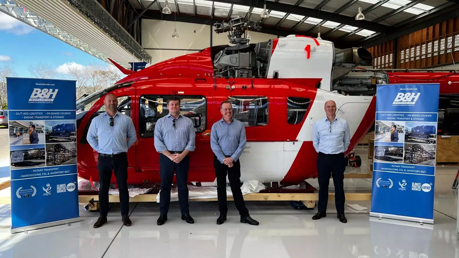 B&H Worldwide delivers Airbus H145 helicopter to GCH Aviation B&H Worldwide delivers Airbus H145 helicopter to GCH Aviation
