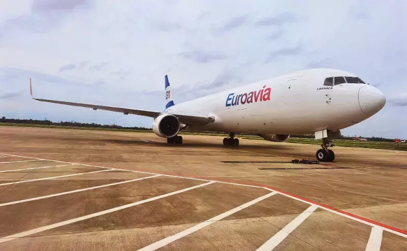 Euroavia Airlines launches Haikou–Cyprus–Rome cargo route Euroavia Airlines launches Haikou–Cyprus–Rome cargo route