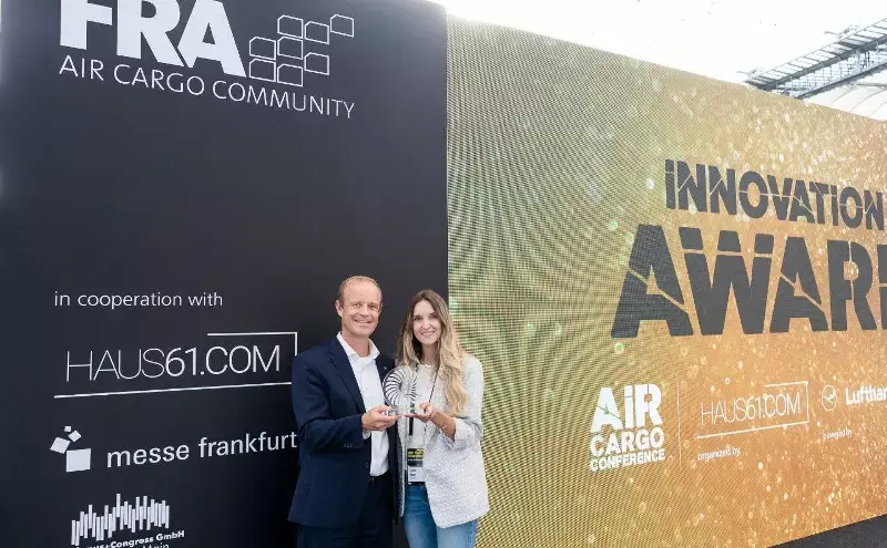 aluco wins Lufthansa Cargo Innovation Award 2025 aluco wins Lufthansa Cargo Innovation Award 2025
