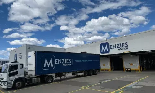 Menzies opens third cargo warehouse at Sydney Airport Menzies opens third cargo warehouse at Sydney Airport