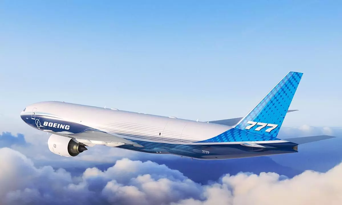 Suparna Airlines takes delivery of its first Boeing 777 freighter