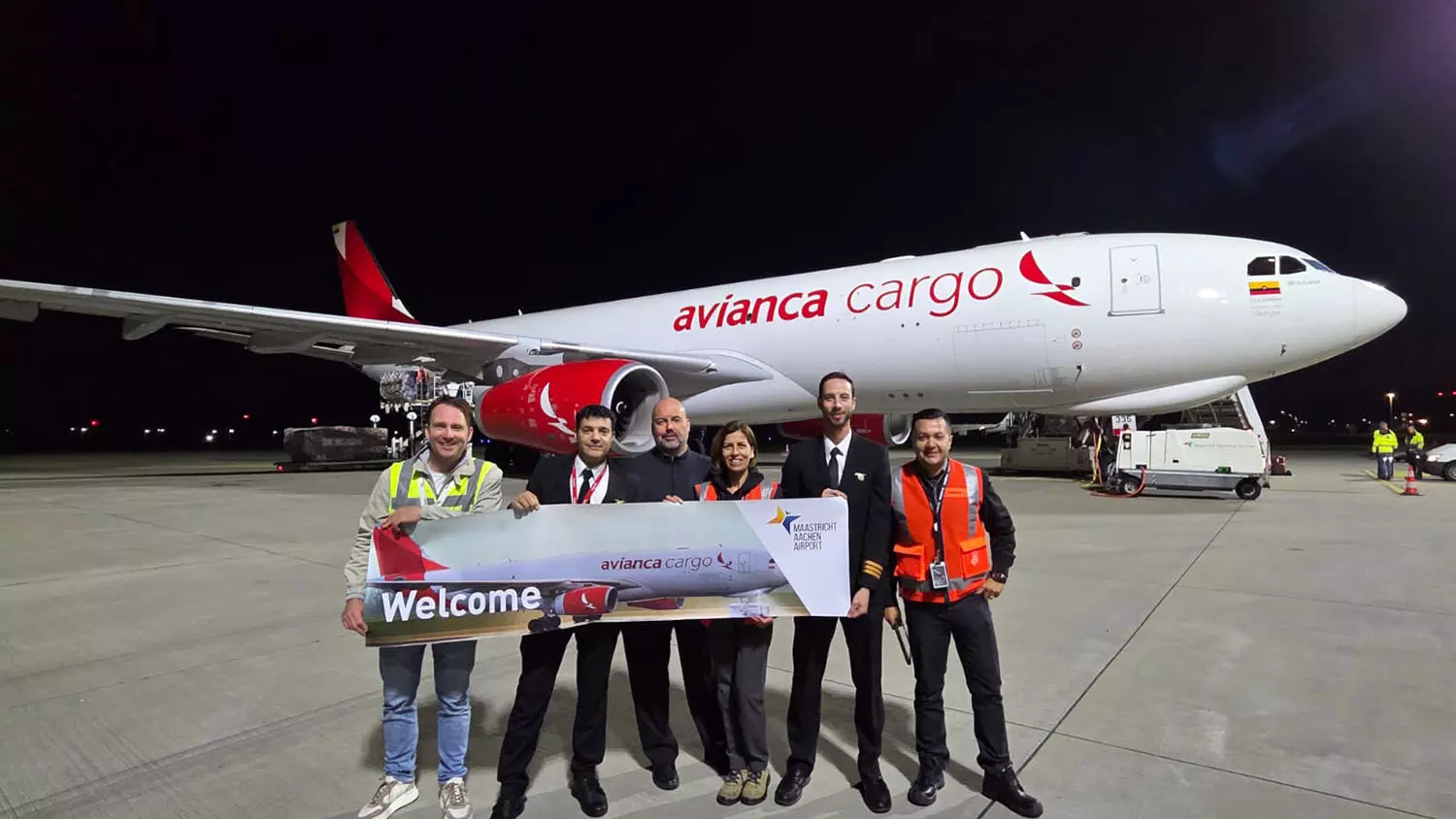 Maastricht Aachen Airport welcomes Avianca Cargo flights