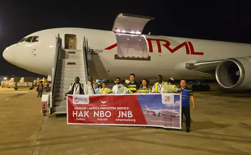 Astral Aviation links Haikou and Johannesburg with a new freighter Astral Aviation links Haikou and Johannesburg with a new freighter