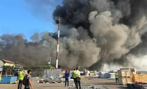 Fire at Dhaka airports cargo village disrupts operations Fire at Dhaka airports cargo village disrupts operations