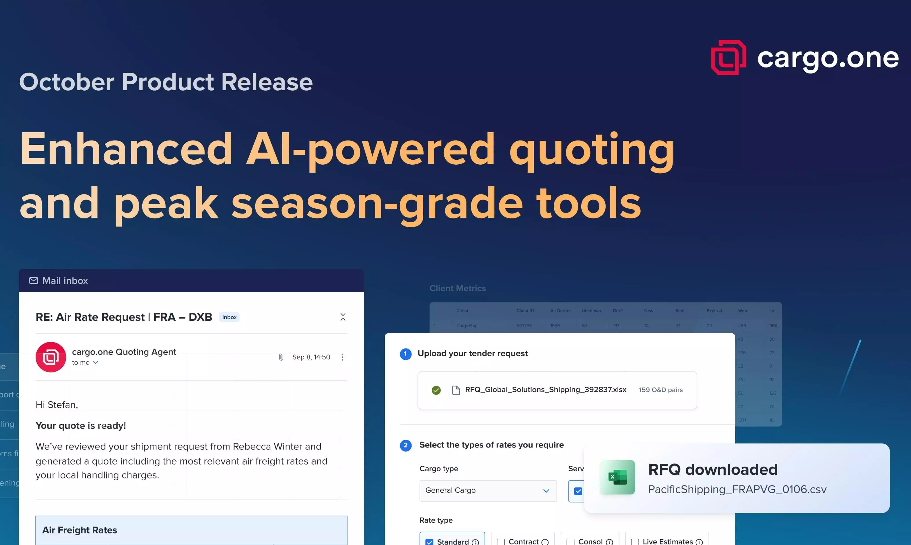 cargo.one launches AI-powered tools to boost forwarder productivity cargo.one launches AI-powered tools to boost forwarder productivity