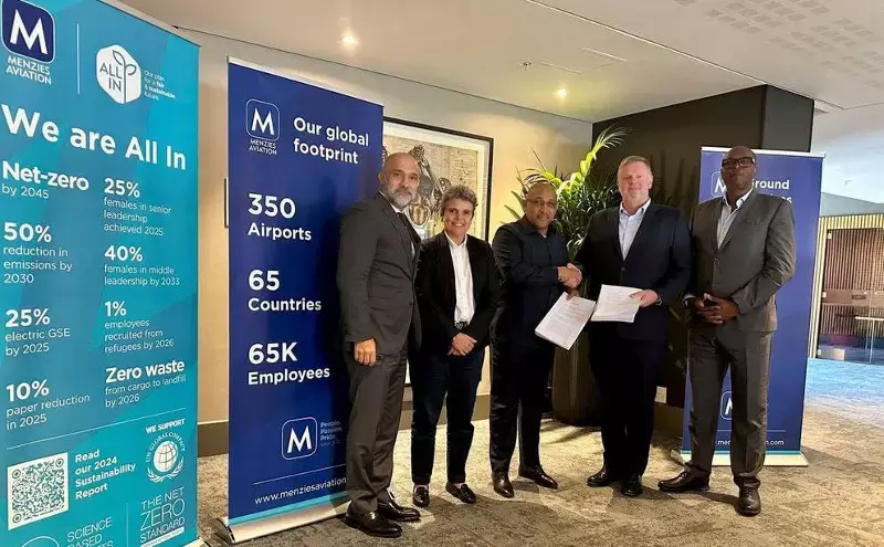 Menzies joins TAAG and SGA to strengthen Angola’s aviation Menzies joins TAAG and SGA to strengthen Angola’s aviation