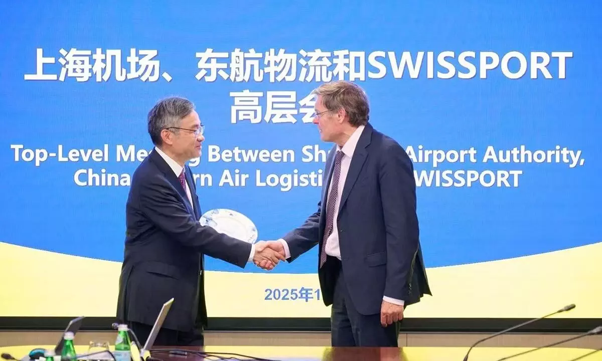 Swissport launches next-gen cargo terminal at Shanghai Pudong Airport Swissport launches next-gen cargo terminal at Shanghai Pudong Airport